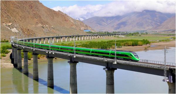 最美天路通車，鋼軌托起“復興號”開上了世界屋脊！
